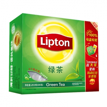 立顿绿茶200g（100*2g）茶叶